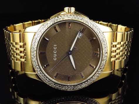 gucci men's jewelry sale|Gucci diamond watches for men.